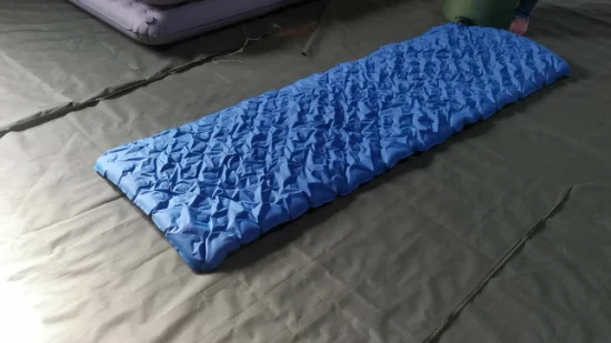 Colchão de ar inflável ultraleve de acampamento para barraca e saco de dormir